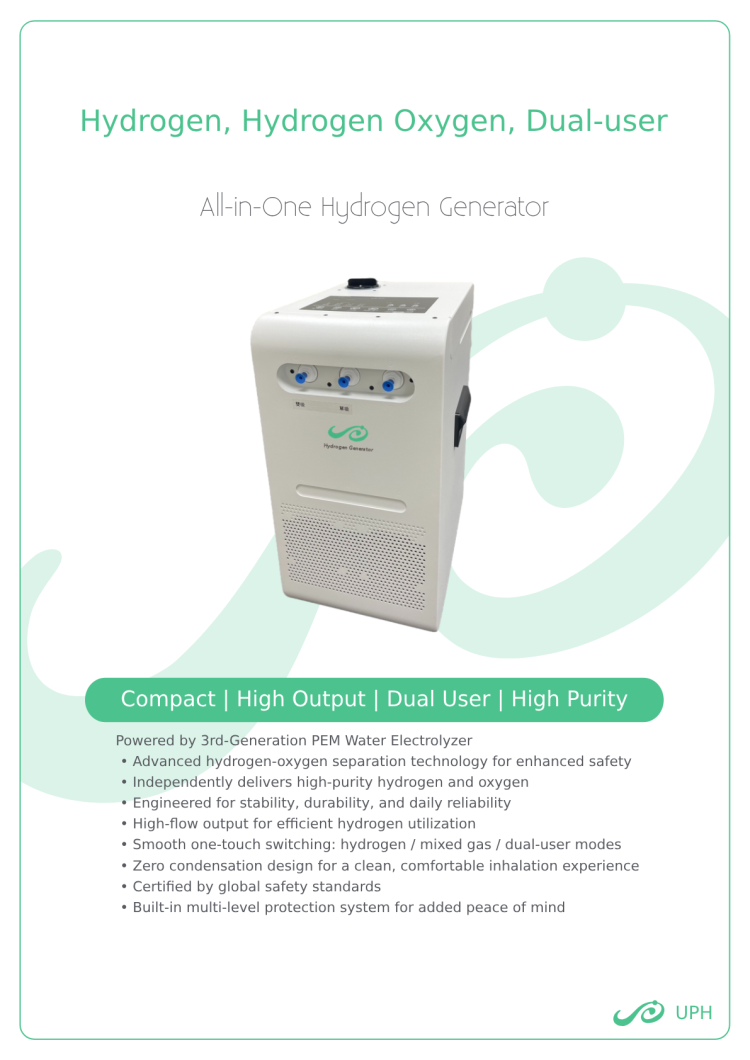 Ultra-large Hydrogen Gas Generator for Two (UPH 1500cc) - Image 5